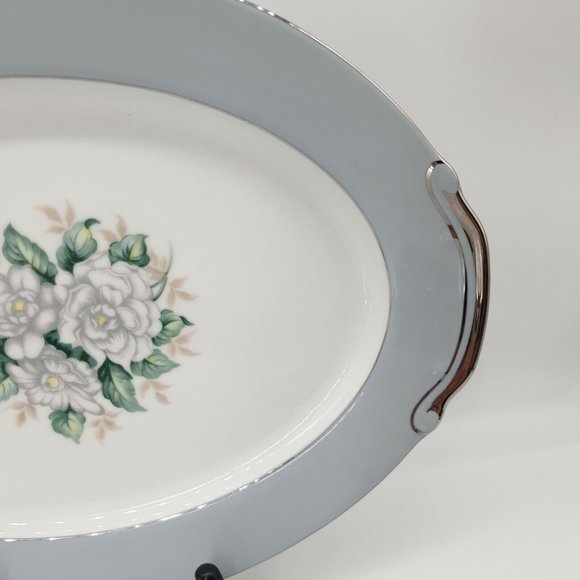 Harmony House Platter Serving Dish 14" x 10" Sheraton Set Replacement Magnolia - Picture 4 of 12